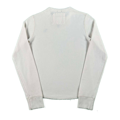 00s Abercrombie & Fitch Waffle Knit Thermal- M