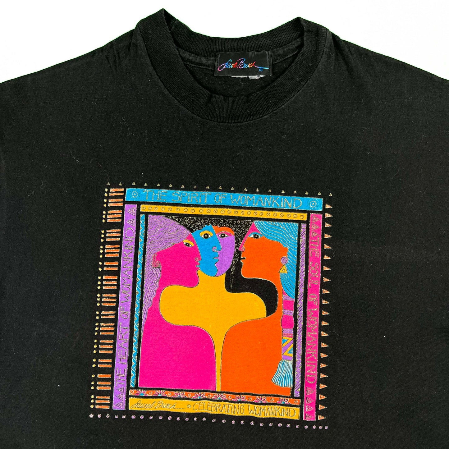 90s The Spirit of Womankind Art Tee- L