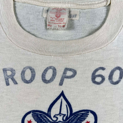 50s/60s Boy Scouts Troop 60 Tee- S