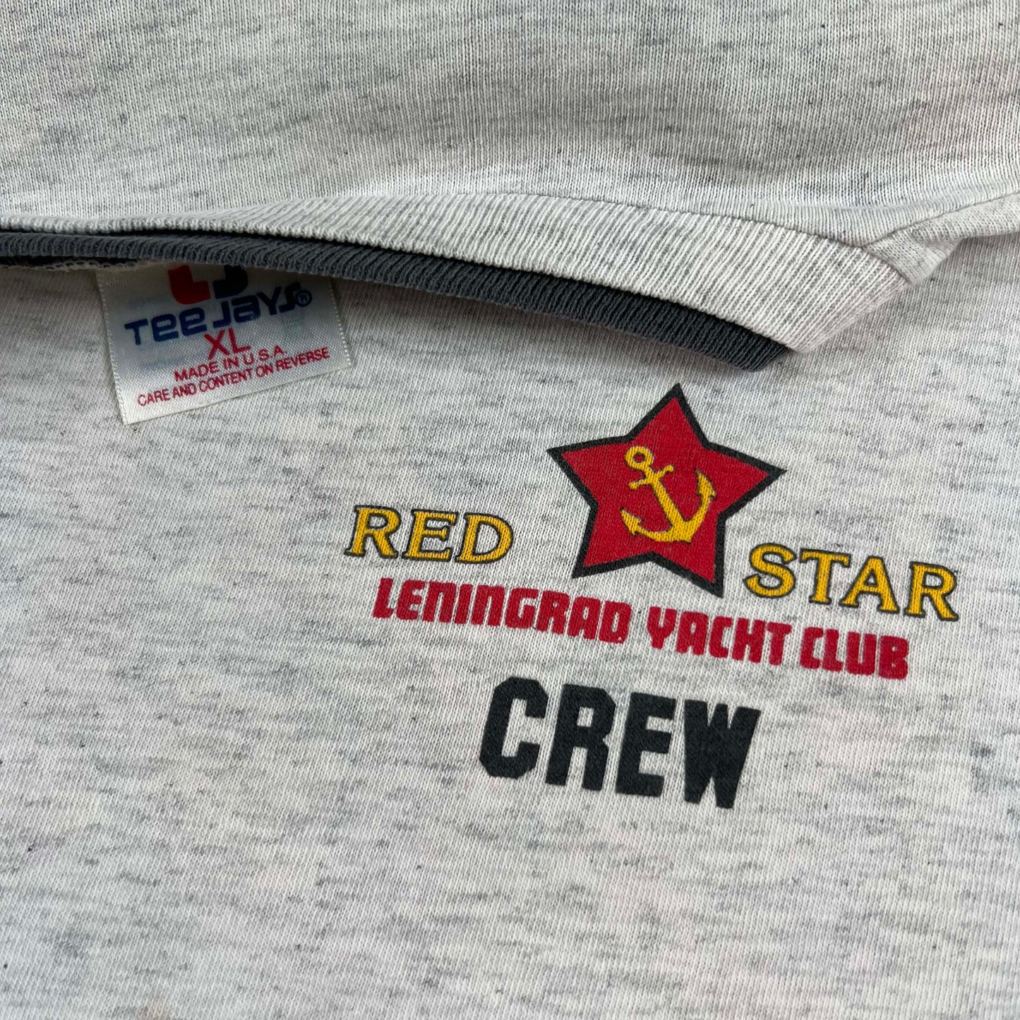 90s Red Star Leningrad Yacht Club Tee- XL