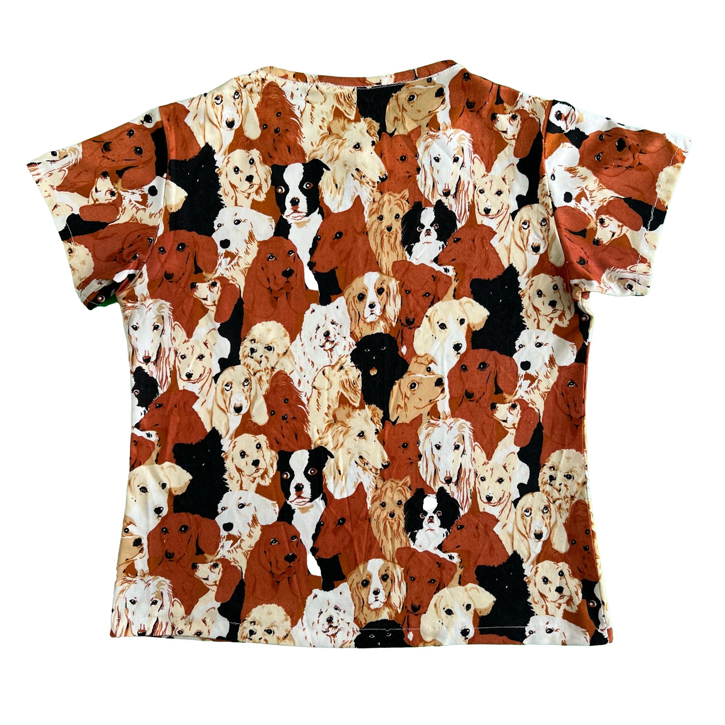 70s AOP Dog Tee- M