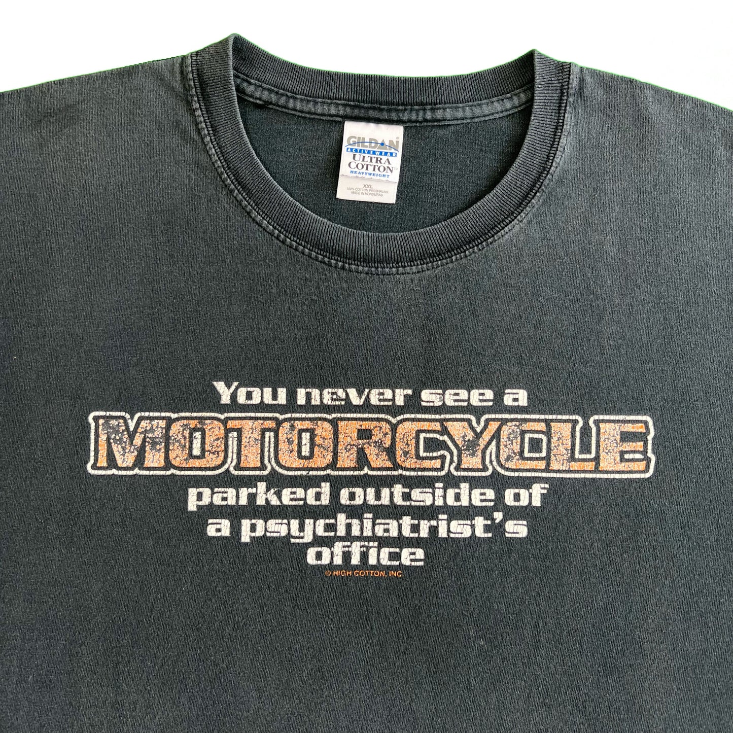 00s Biker in Therapy? Tee- XL
