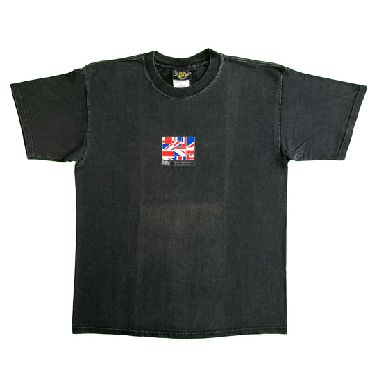 90s Dr. Martens Faded Black Tee- L