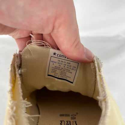 Well Worn Converse Low Top Sneakers sz 8- SELECT PAIR