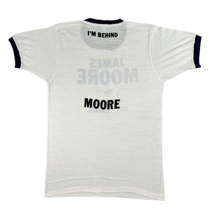 70s James Moore for City Council Ringer Tee- M