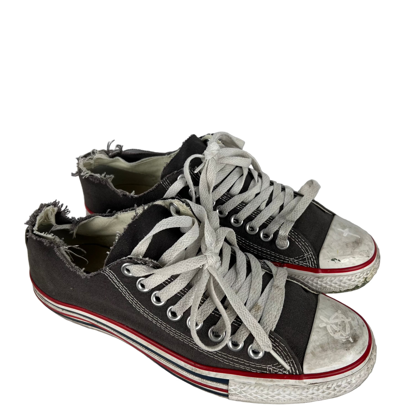 Well Worn Converse Low Top Sneakers sz 8- SELECT PAIR