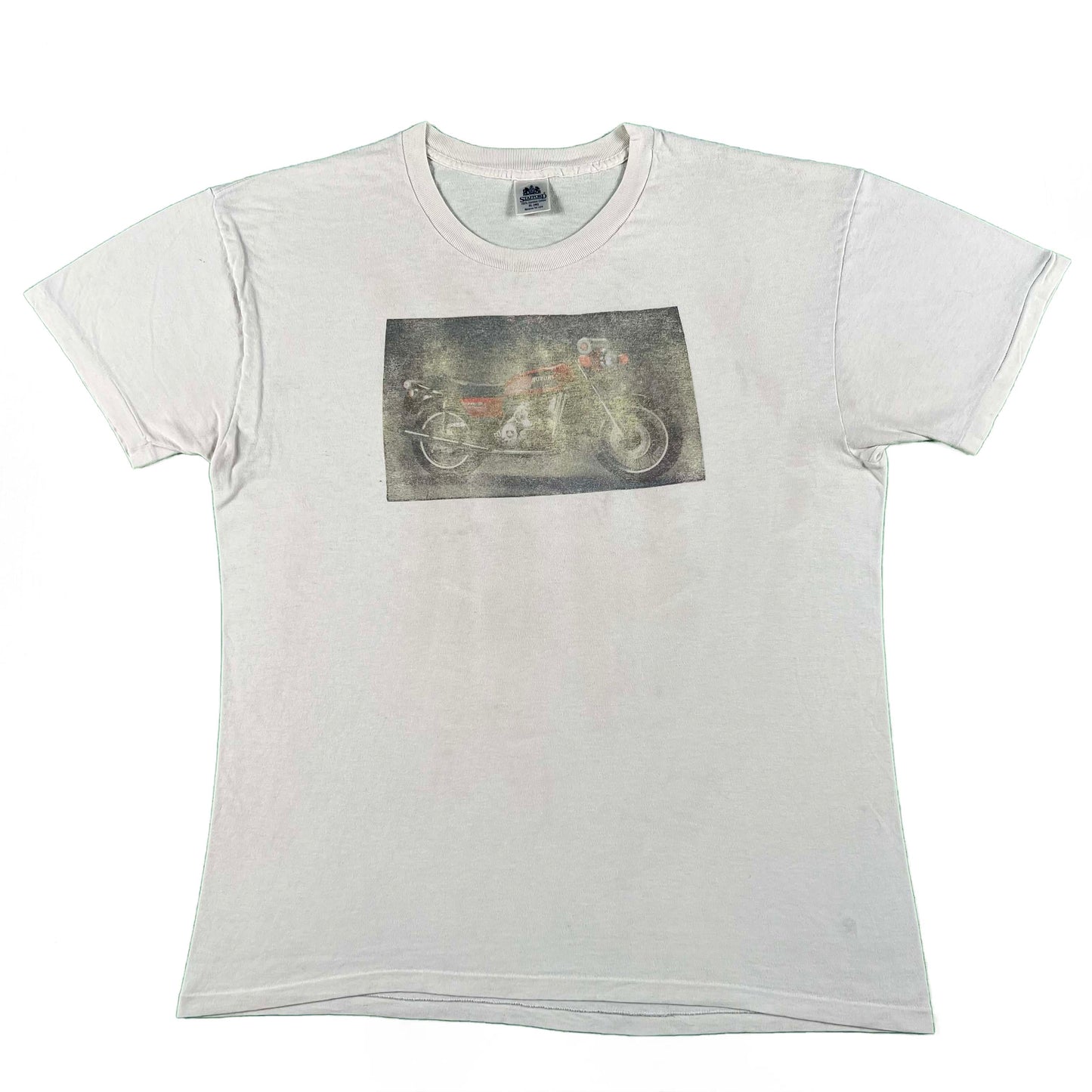 90s Suzuki Moto Photo Print Tee- XL