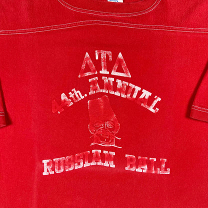 70s Delta Tau Delta Russian Ball Tee- M