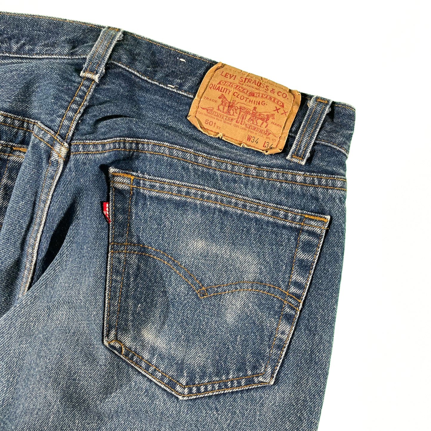 80s Levi's 501s XX- 32x31.5