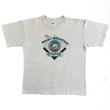 90s Jackson Hole, WY Rocky Mtn Oysters Tee- XL