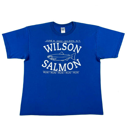 2002 Wilson NY Salmon Run Run Run Tee- XL