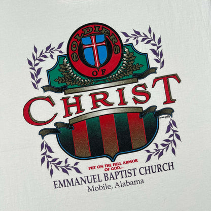 90s Soldiers of Christ Tee- XL