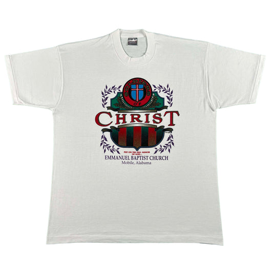 90s Soldiers of Christ Tee- XL