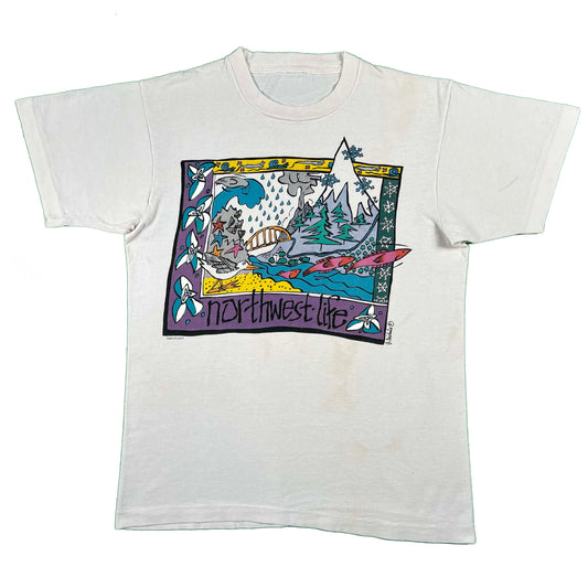 90s Northwest Life Art Tee- M