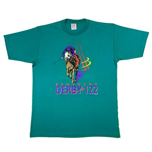 90s Kentucky Derby Tee- L