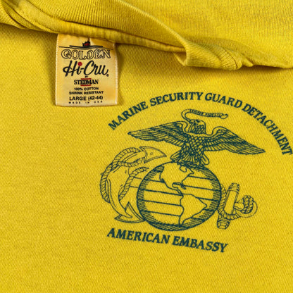 70s Stockholm Sweden American Embassy Tee- M