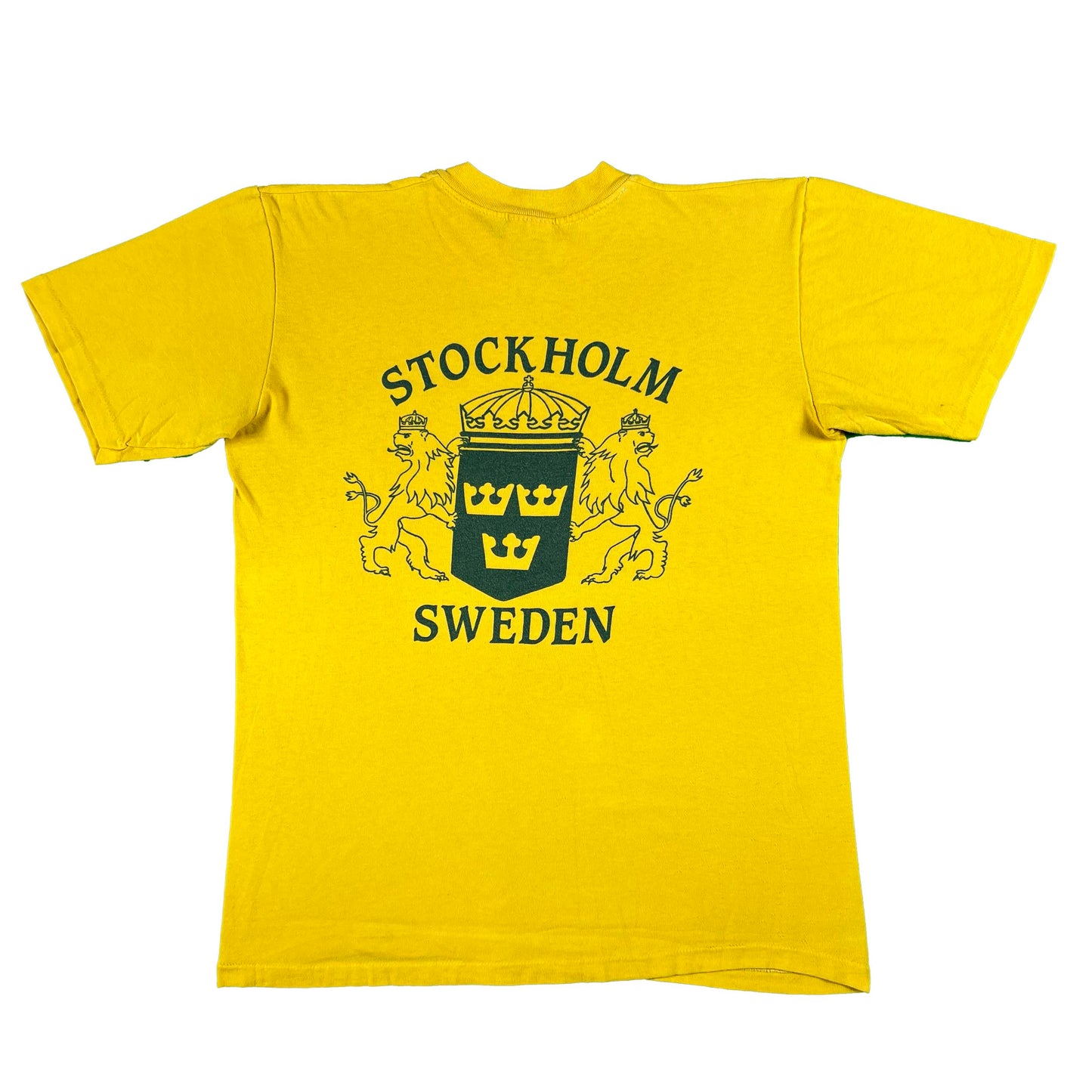 70s Stockholm Sweden American Embassy Tee- M