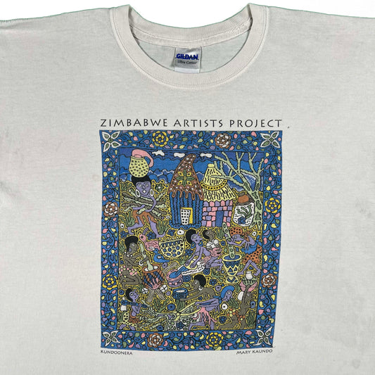 00s Zimbabwe Artists Project Crop Tee- XL