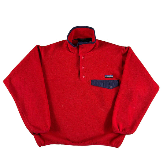 90s Patagonia Fleece T-Snap Pullover- S