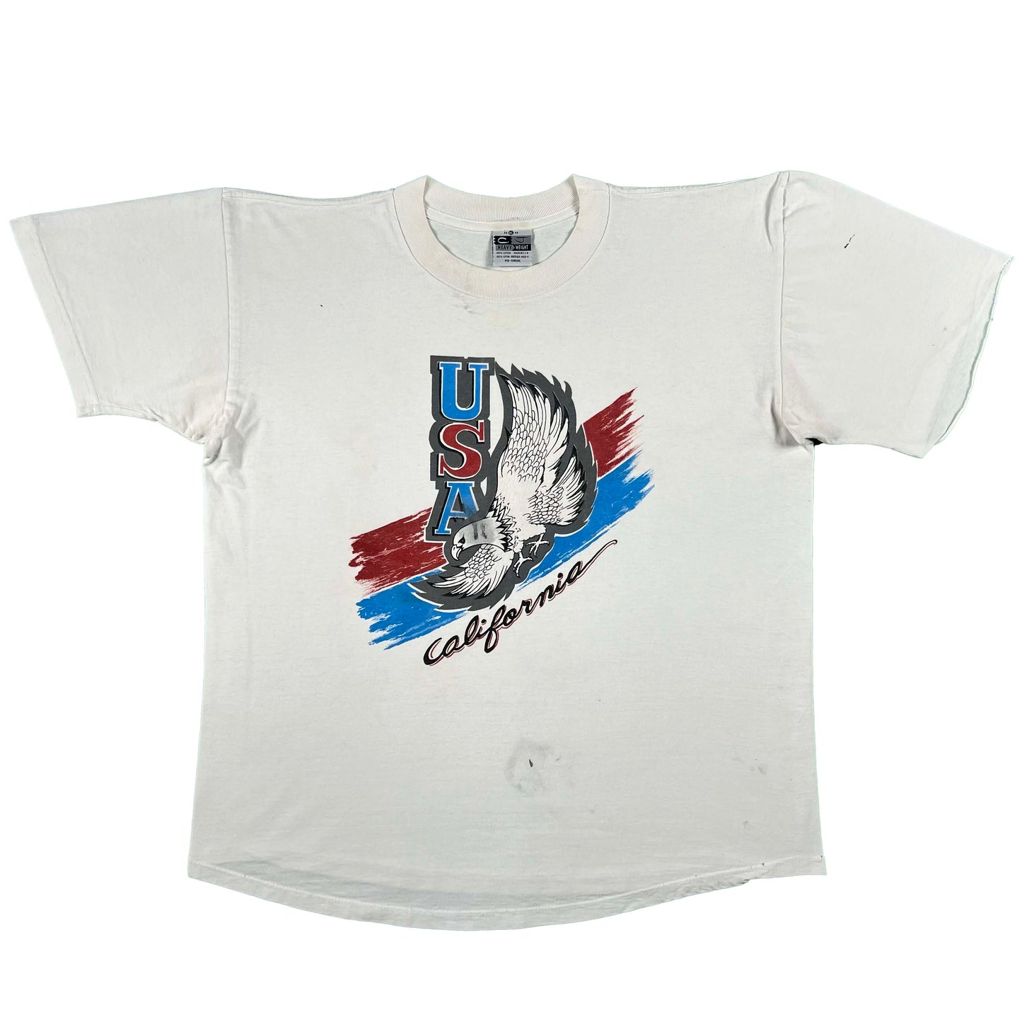 90s California USA Eagle Tee- XL