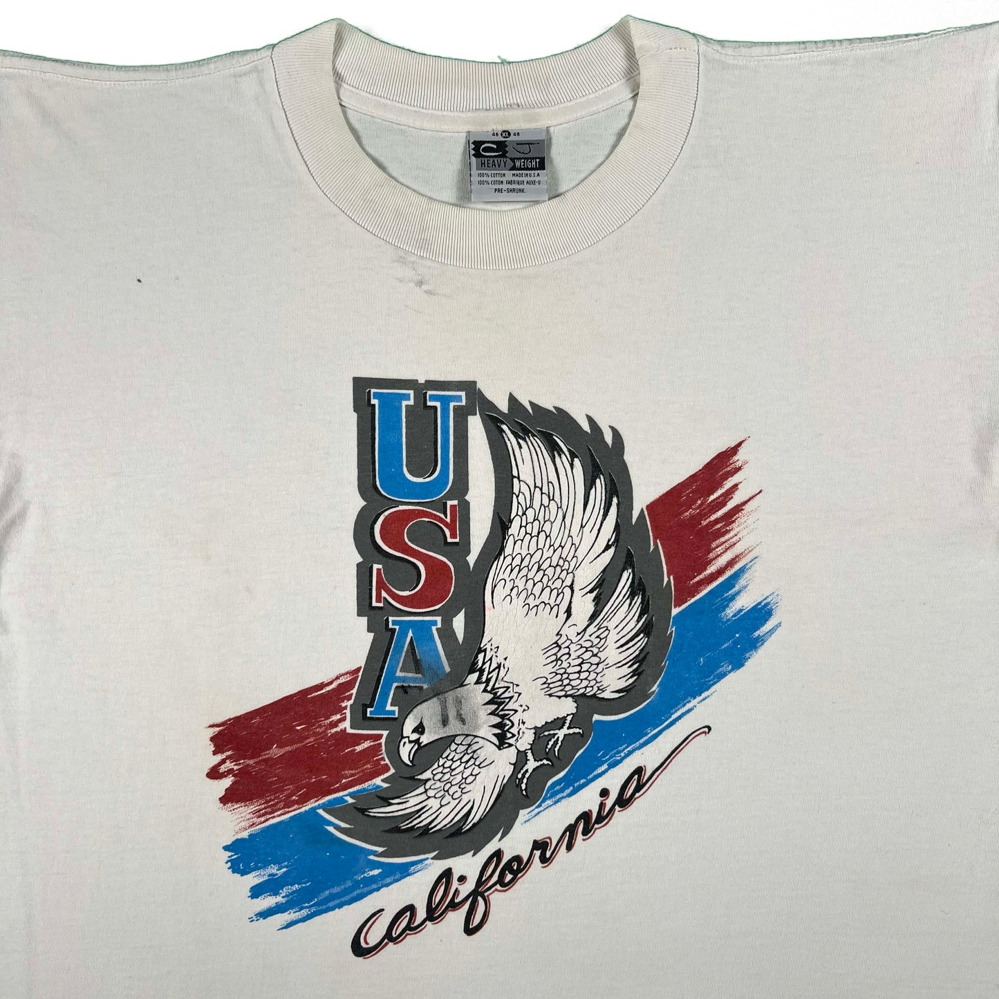 90s California USA Eagle Tee- XL