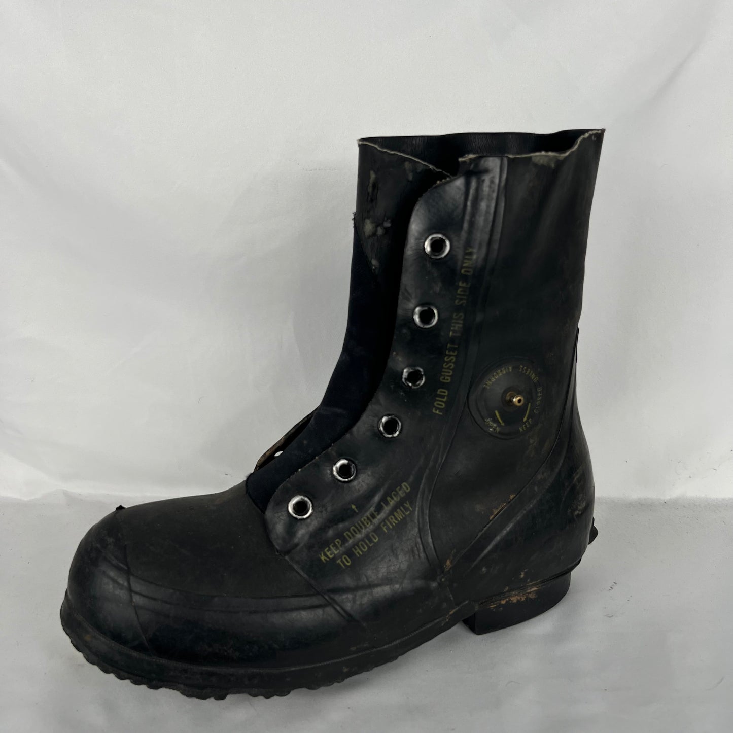 Vintage Black Bunny Army Boots- SELECT PAIR