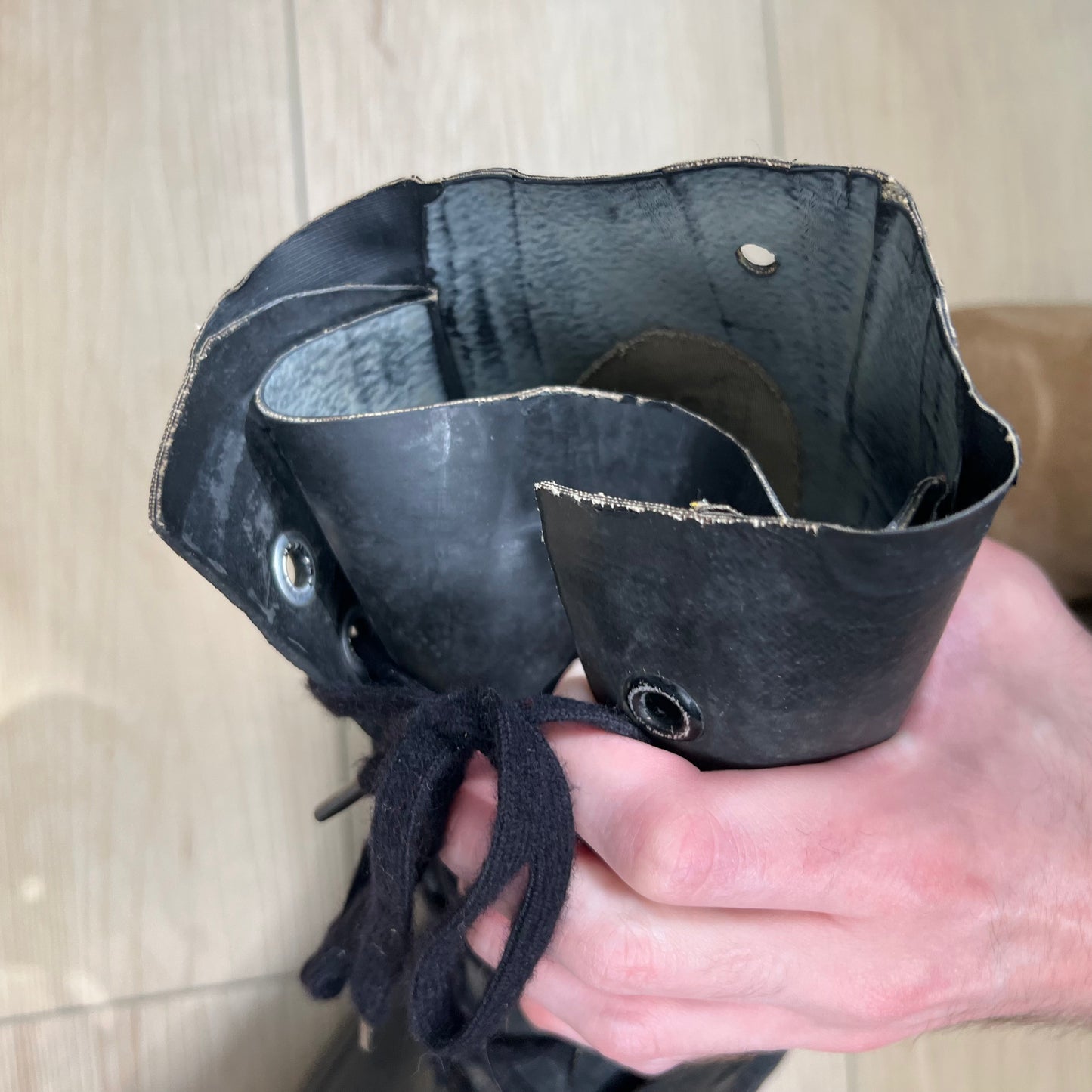 Vintage Black Bunny Army Boots- SELECT PAIR