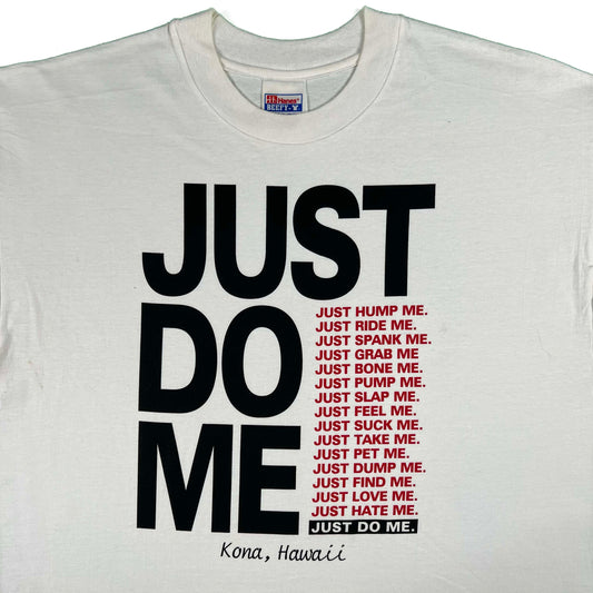 90s Just Do Me Tee- XL