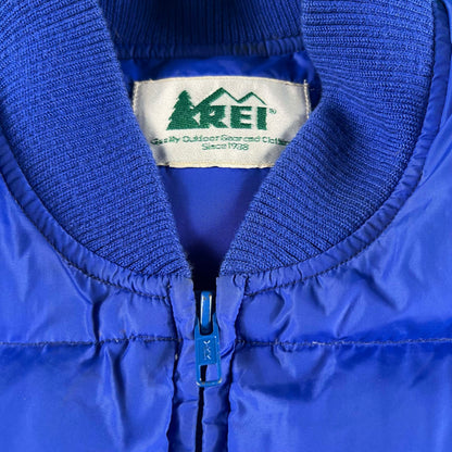 80s REI Down Puffer Vest- L