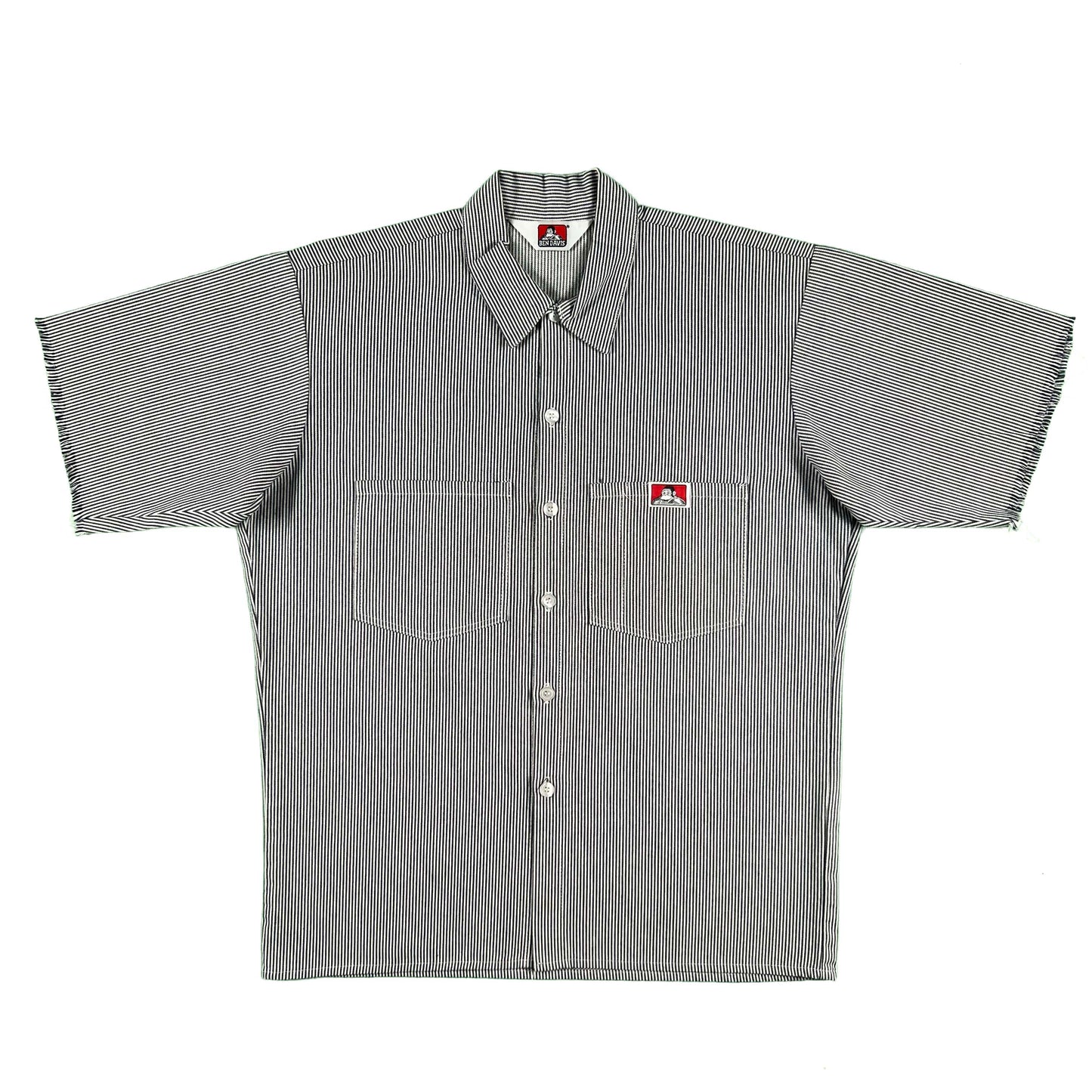 Ben Davis Chopped Short Sleeve Work Shirt- M
