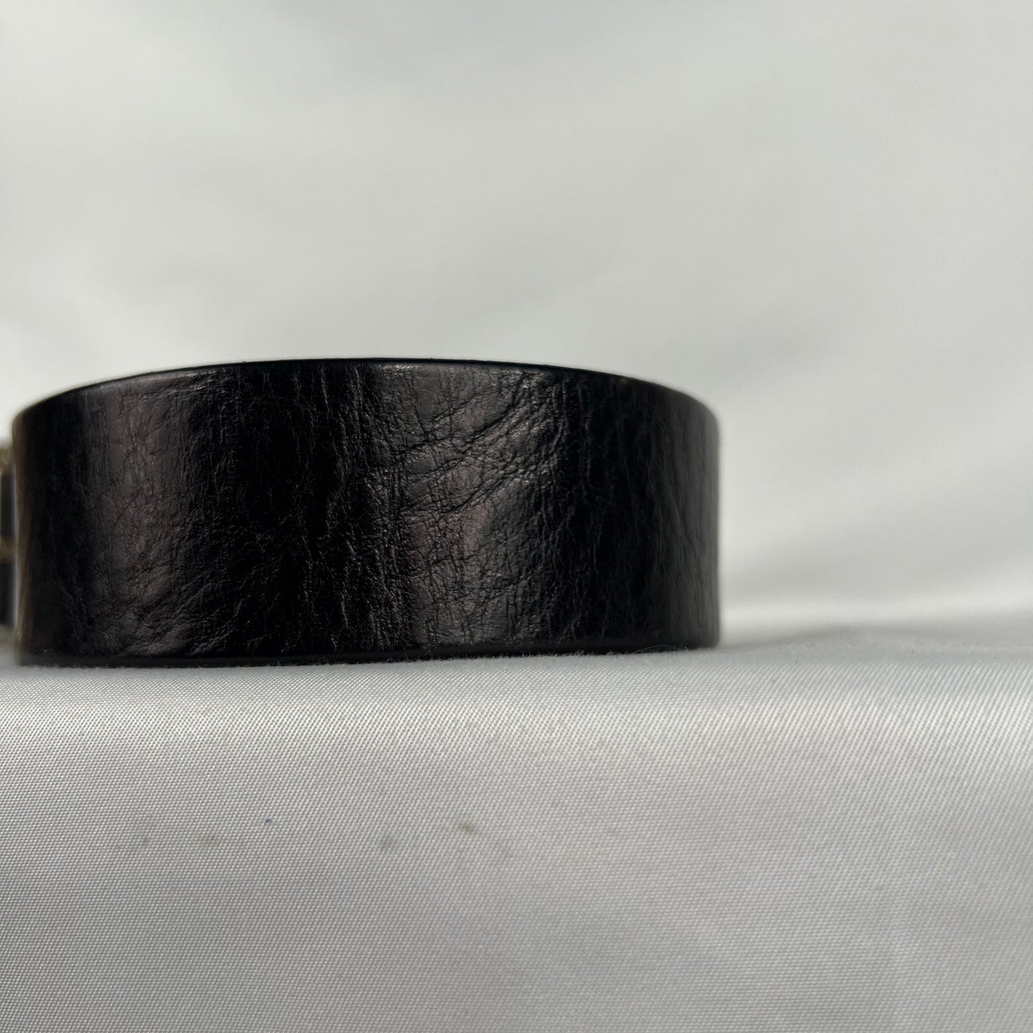 00s Lauren Ralph Lauren Black Leather Belt- 26"-30"
