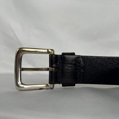 00s Lauren Ralph Lauren Black Leather Belt- 26"-30"
