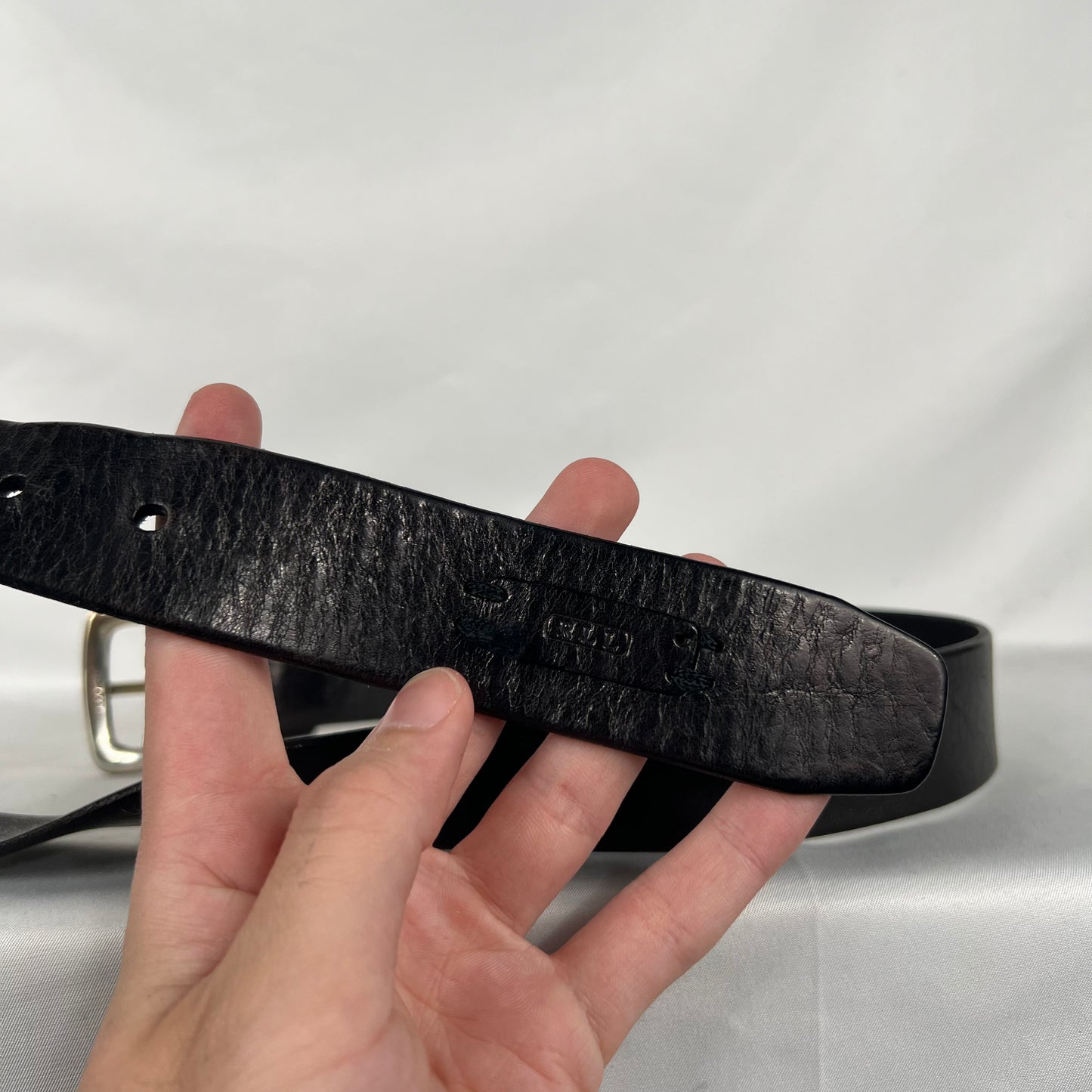 00s Lauren Ralph Lauren Black Leather Belt- 26"-30"