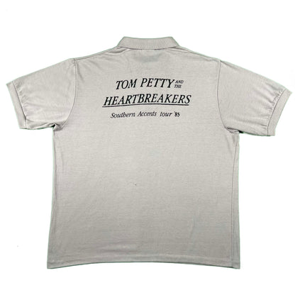 80s Tom Petty and the Heartbreakers Polo Shirt- XL