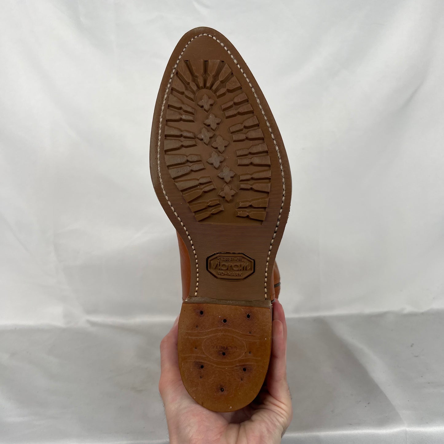 80s Double H Cowboy Boots- M's 7.5, W's 9