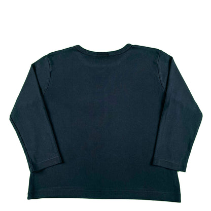 00s Lands' End Navy Blue Long Sleeve- S