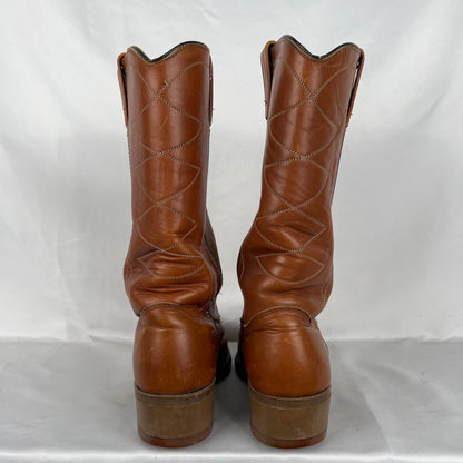 80s Double H Cowboy Boots- M's 7.5, W's 9