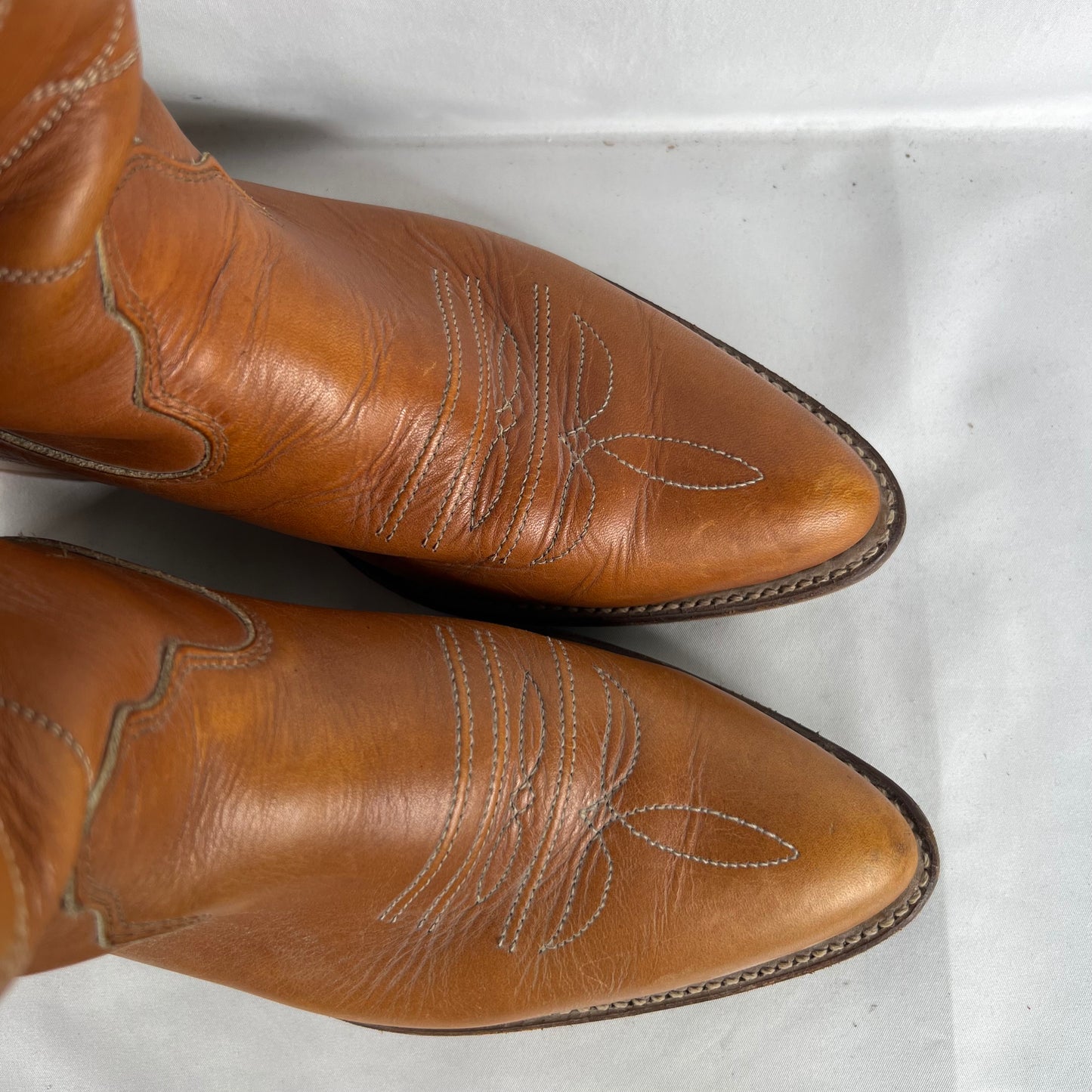 80s Double H Cowboy Boots- M's 7.5, W's 9