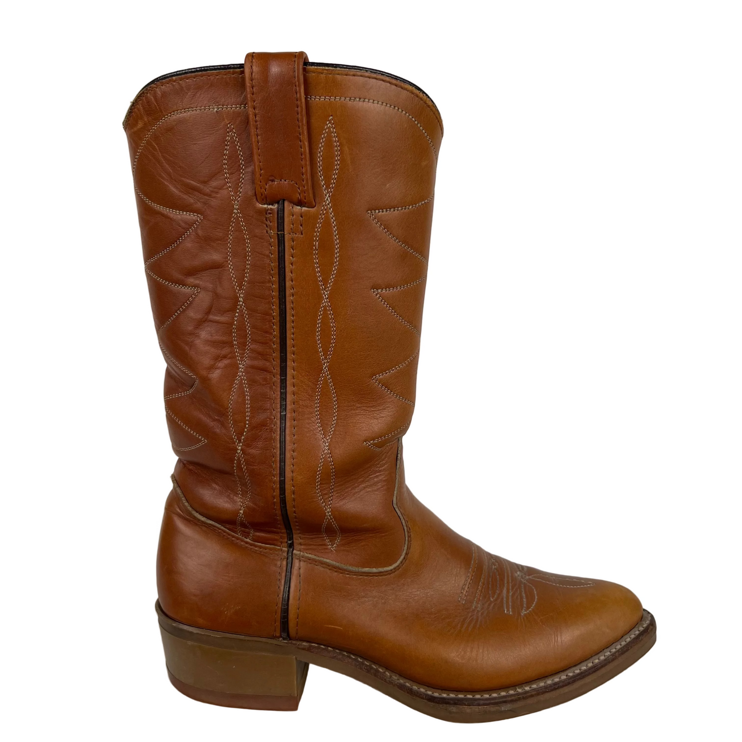 80s Double H Cowboy Boots- M's 7.5, W's 9