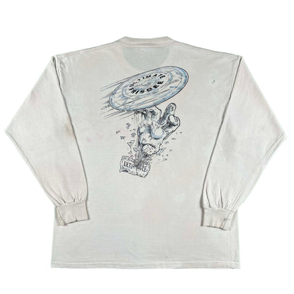 90s New Hampshire Live Freeze or Die Ultimate Long Sleeve Tee- XL