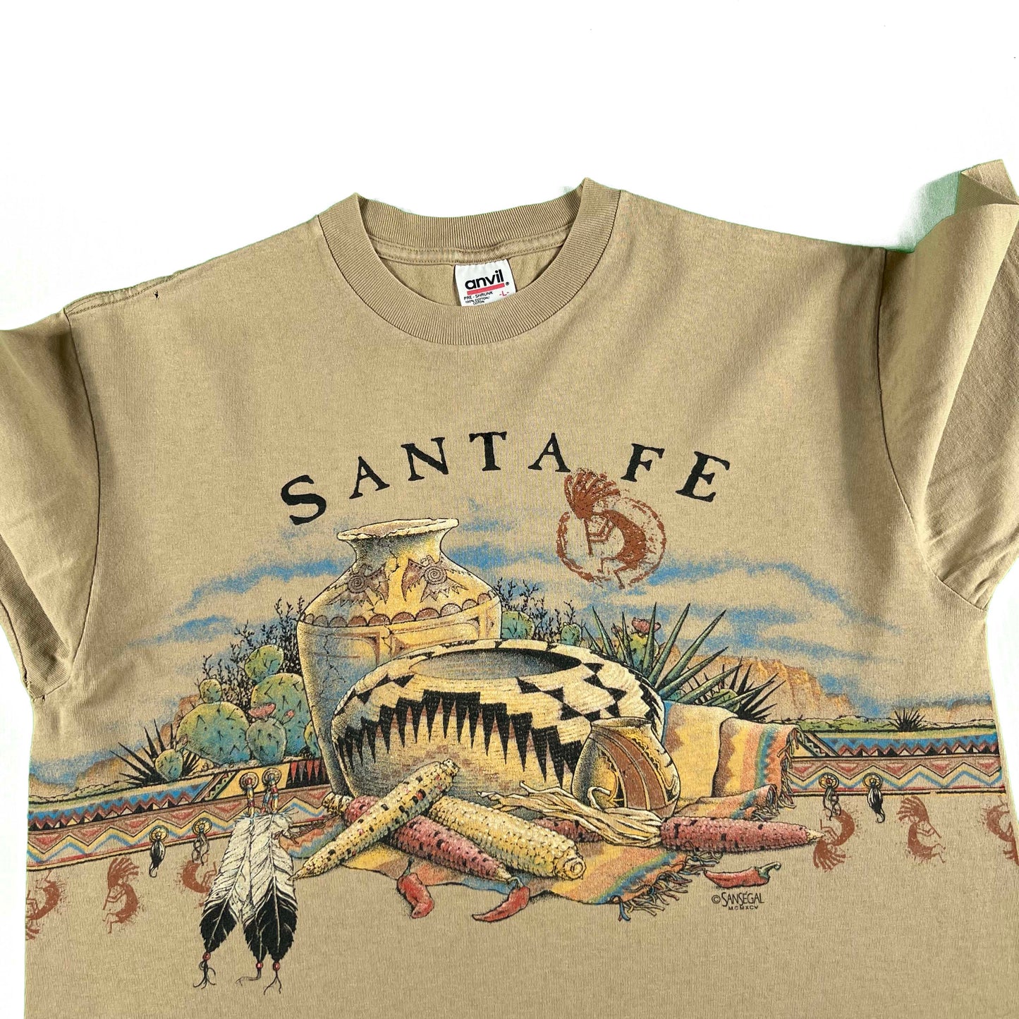 90s Santa Fe New Mexico Tee- L