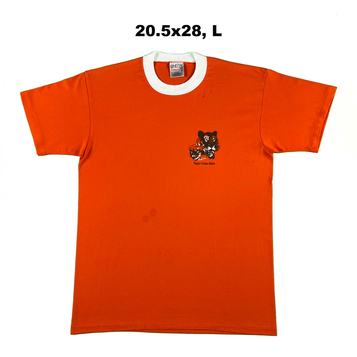 Vintage Orange & White Tiger Cubs Tees- SELECT SHIRT
