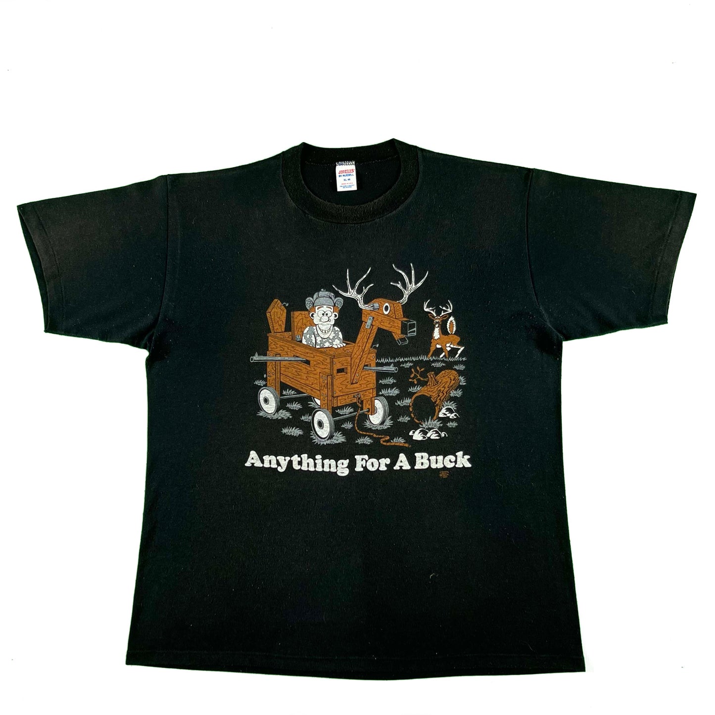 80s Anything For A Buck Tee- L