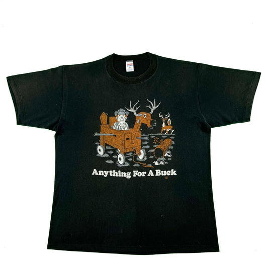80s Anything For A Buck Tee- L