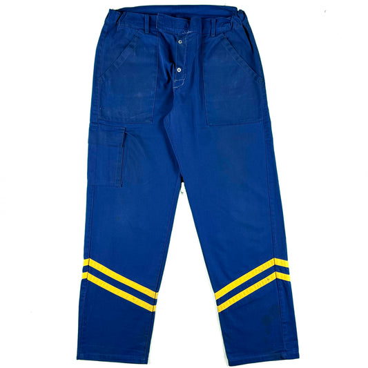 80s Euro Fatigue Work Pants- 34x32