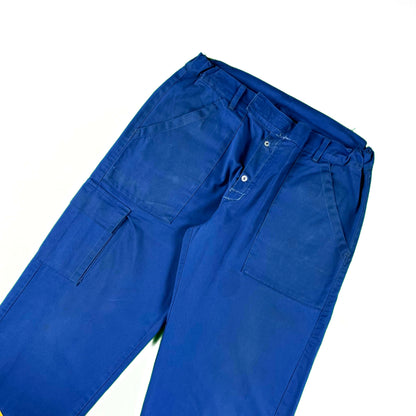 80s Euro Fatigue Work Pants- 34x32