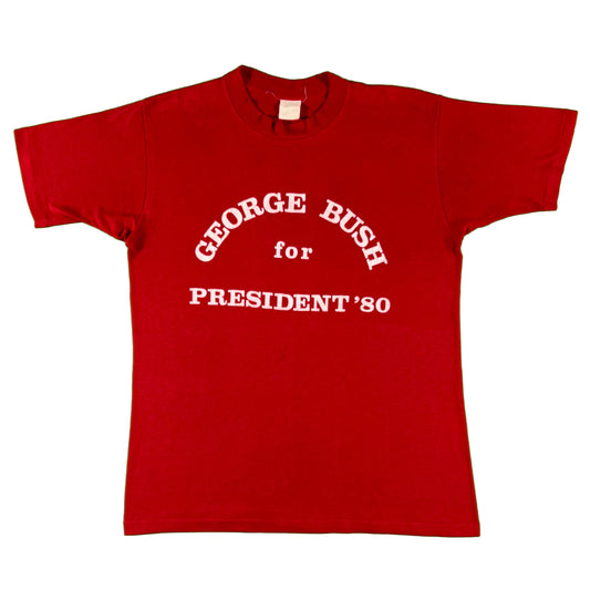 80s 'George Bush for President' Tee- L