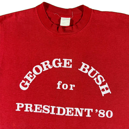 80s 'George Bush for President' Tee- L