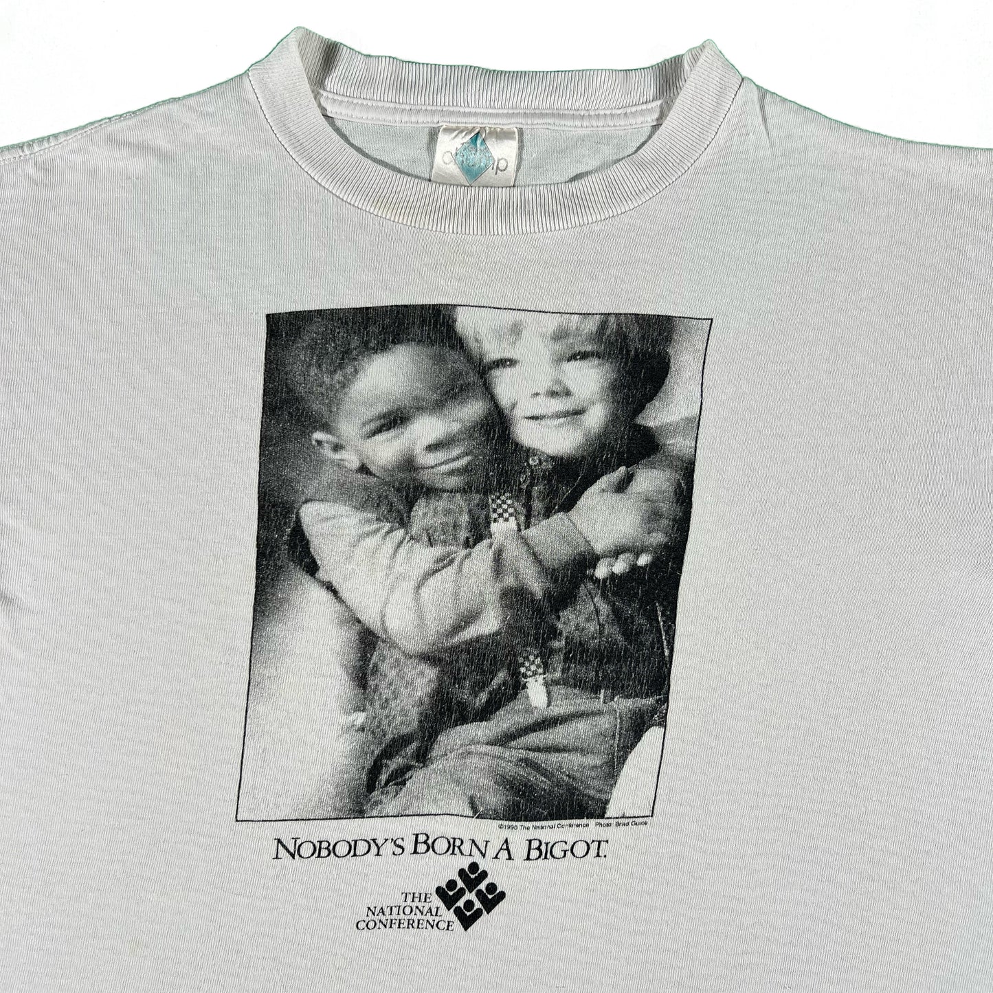 90s 'Nobody's Born a Bigot' Tee- M