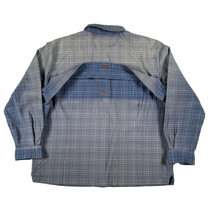 90s Sun Faded REI Straight Hem Fishing Shirt- XL